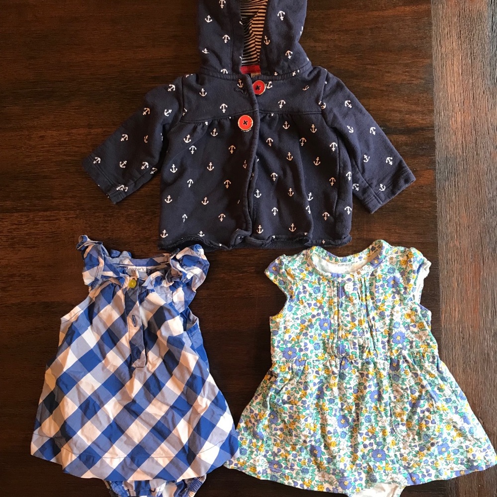 Lot Of Three Baby Girl Pieces 3M
